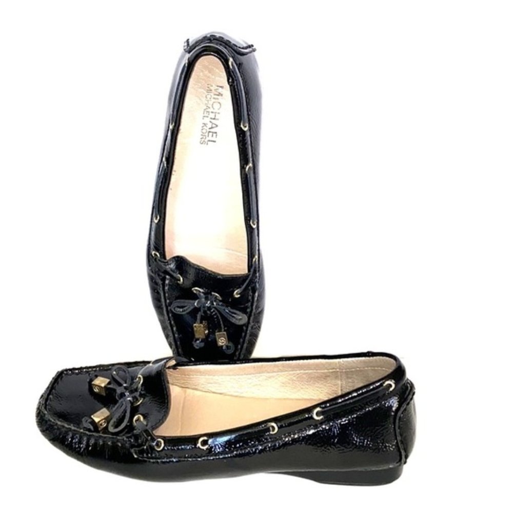 Michael kors black loafers 7.5